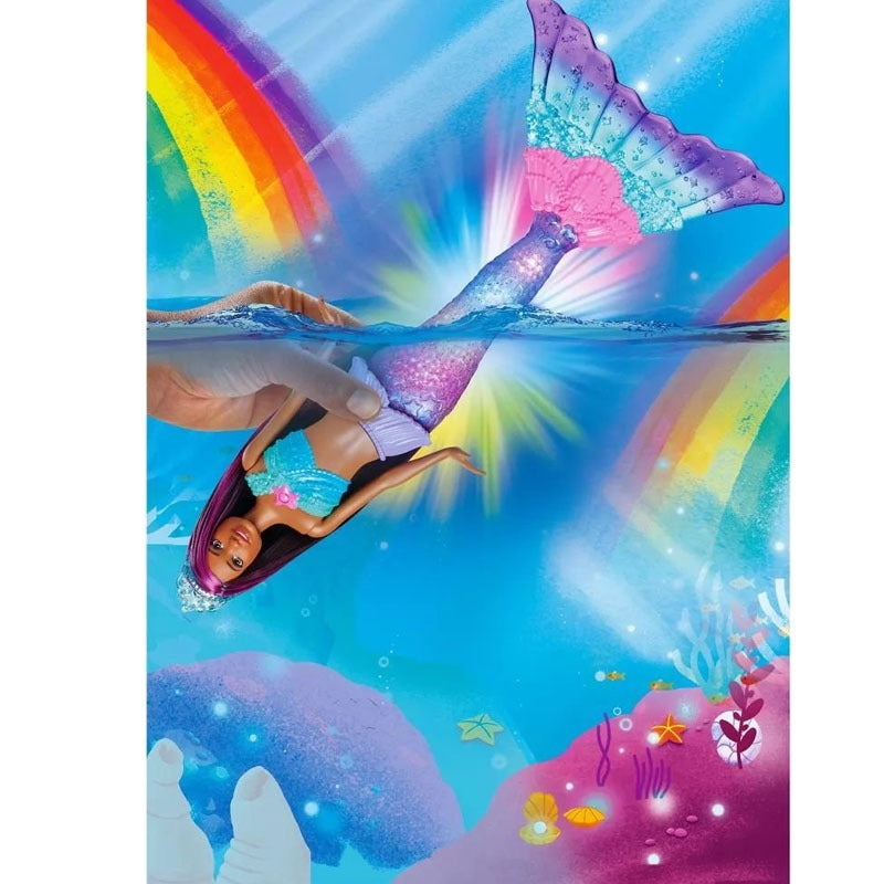 Barbie Dreamtopia Twinkle Lights Mermaid Doll - Brunette