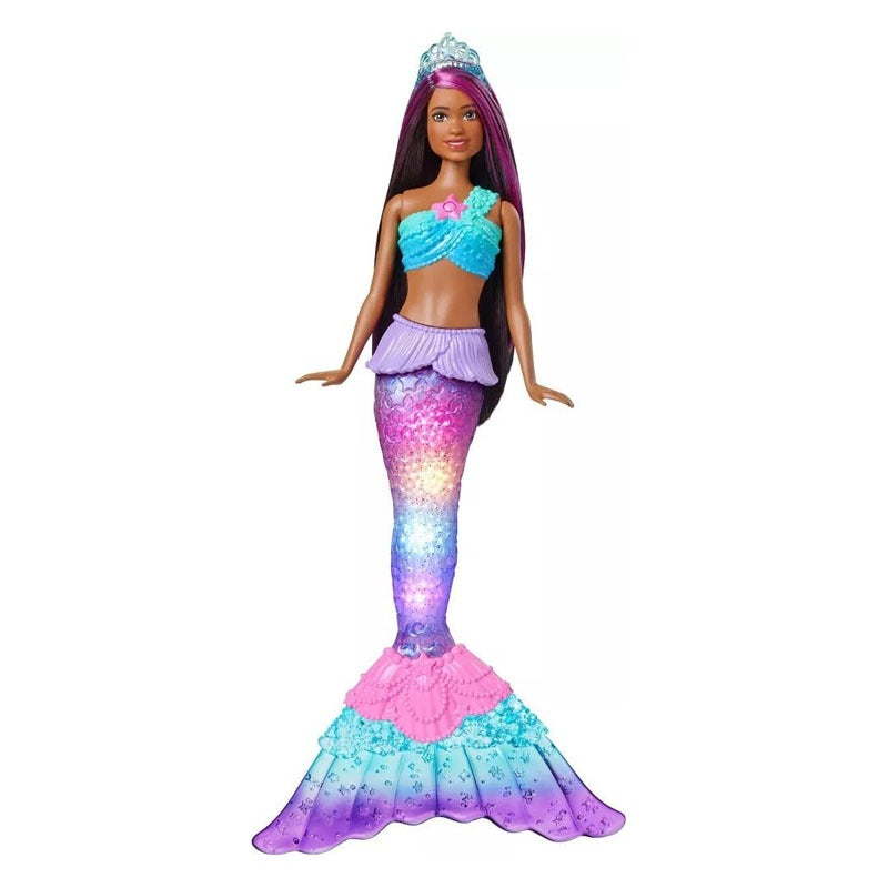 Barbie Dreamtopia Twinkle Lights Mermaid Doll - Brunette