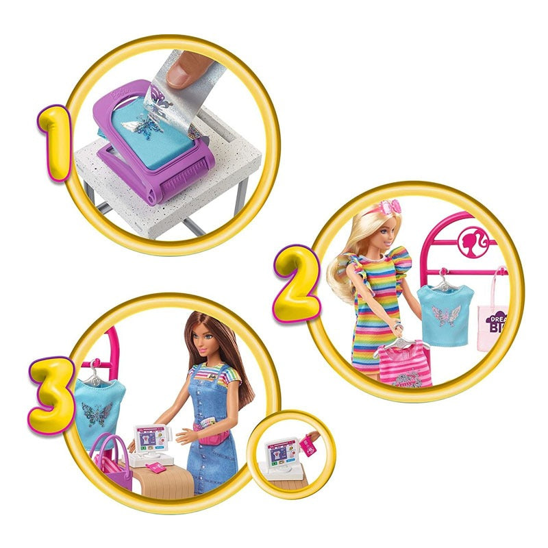 Barbie Make Sell Boutique Playset